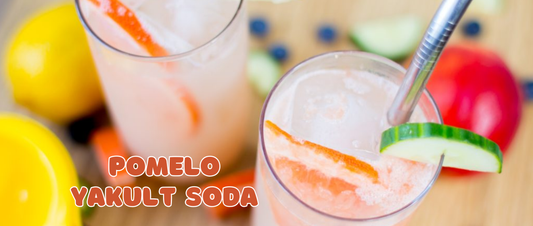 NEW RECIPE: Pomelo Yakult Soda
