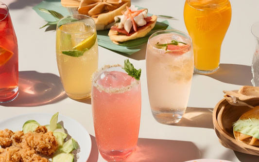 Perfect food pairings for your Sodarized drinks!