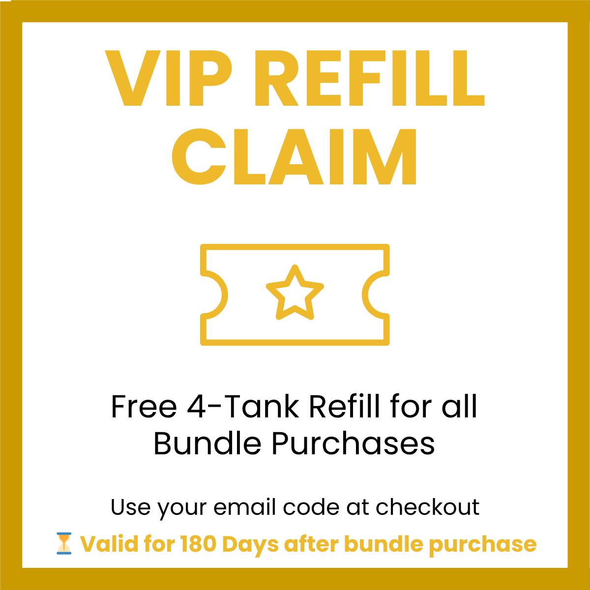Family Bundle Refill Claim (4 CO₂ Tanks)