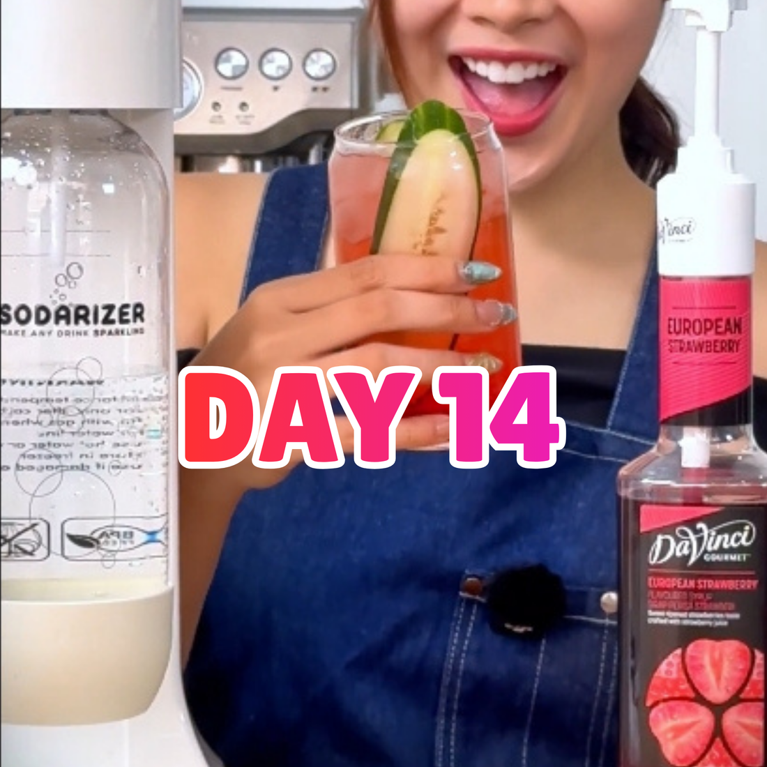 Scarlet Cucumberry Sparkling Water Recipe