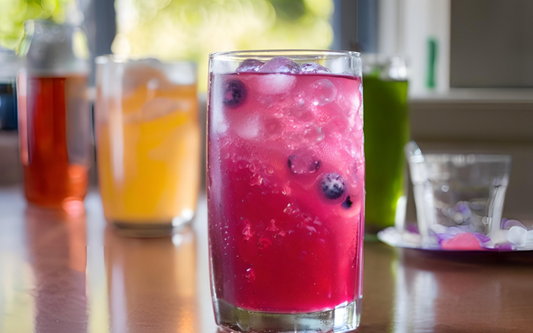 NEW RECIPE INSIDE 🫐 Blueberry Blast Soda