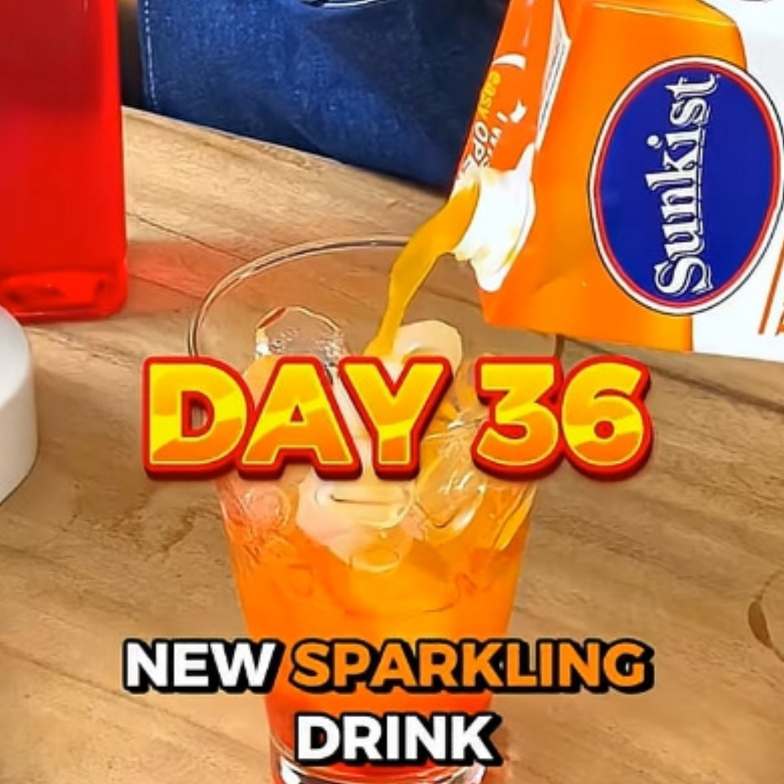 Fruity Orange Sunrise Sparkling Drink You Can Make at Home
