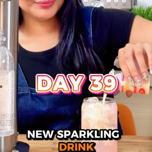 Easy Yakult Lychee Mocktail Made with a Home Soda Maker