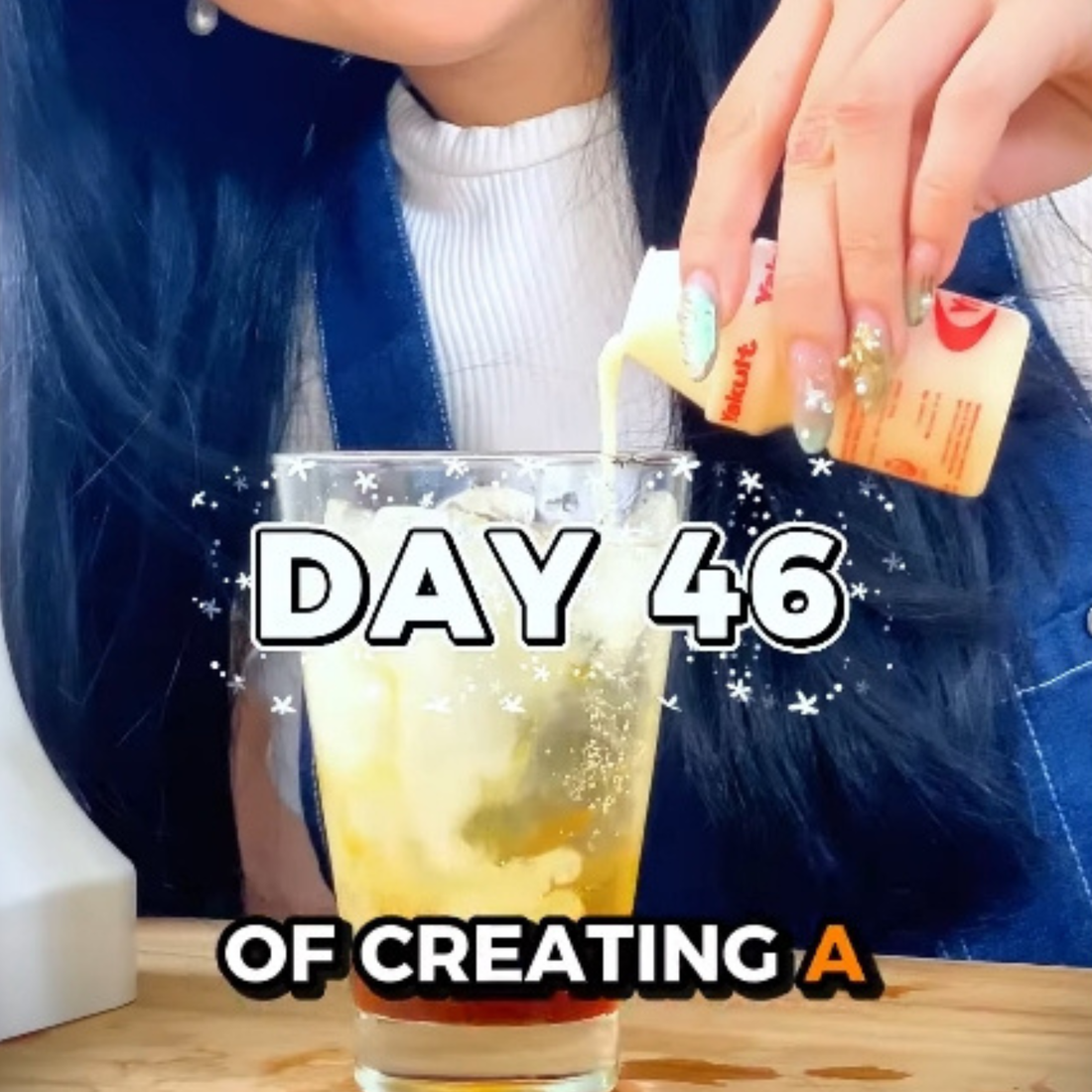 Sparkling Calamansi Yakult Recipe