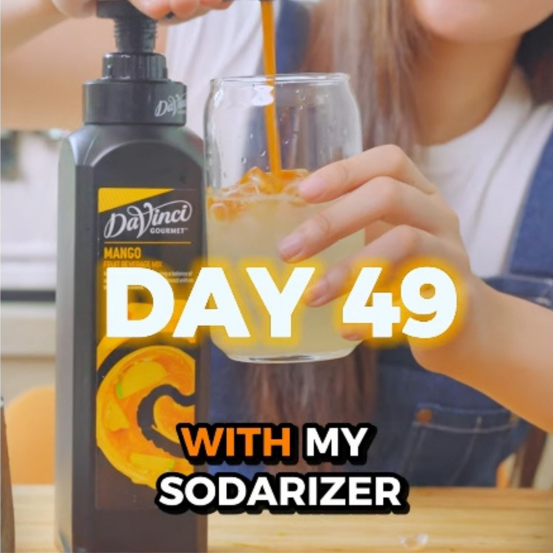 Mango Calamansi Fizz Sparkling Water Recipe