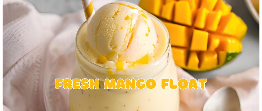 EASTER RECIPE: Fresh Mango Float 🥭