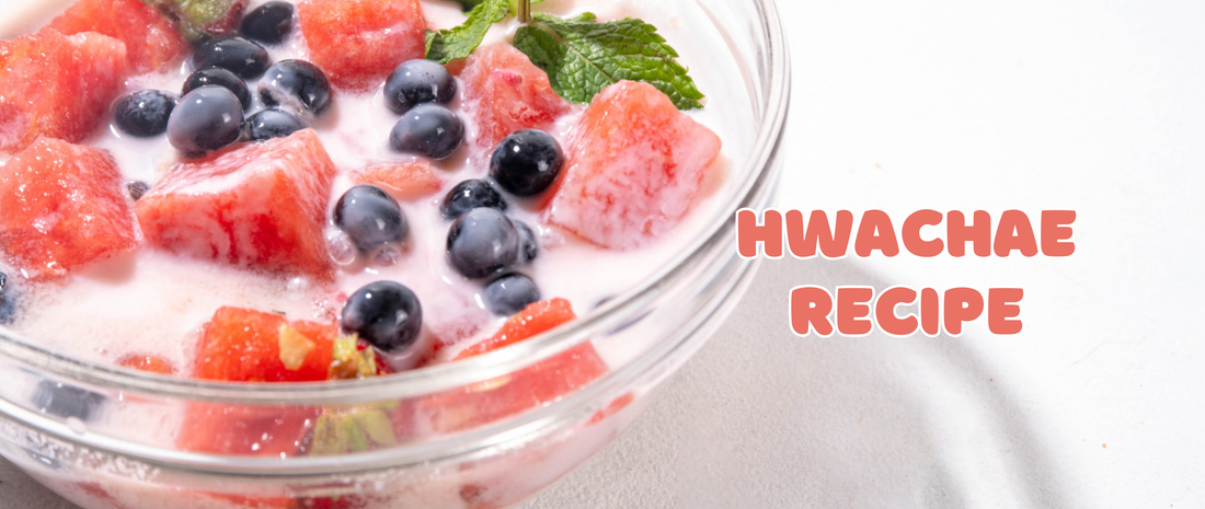 Korean snack recipe: Hwachae 🌸