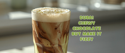 We turned this Dubai Chewy Choco into a drink