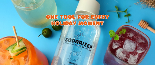 How Sodarizer Makes Your Holidays Easier with Sparkling Water at Home