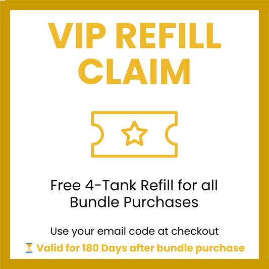 Family Bundle Refill Claim (4 CO₂ Tanks)